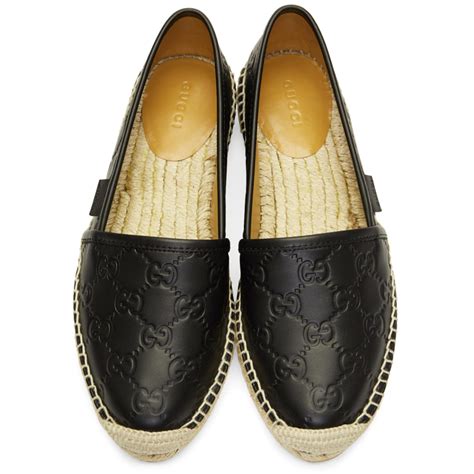 gucci espadrilles black.